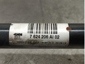 Recambio de transmision trasera derecha para bmw serie 1 lim. (f20) 2.0 turbodiesel referencia OEM IAM 7624206AI02 