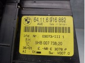 Recambio de mando climatizador para bmw serie 3 compact (e46) 2.0 16v diesel cat referencia OEM IAM 64116916882 5HB00773820 HELL