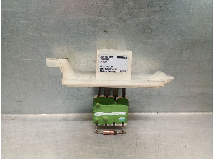 Recambio de resistencia calefaccion para ford transit connect 1.6 tdci cat referencia OEM IAM 9ML351332451 1804471 