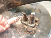 Recambio de mangueta trasera derecha para kia carens 1.8 cat referencia OEM IAM 0K2C026110B 0K2C026110B 