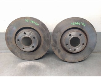 Recambio de disco freno delantero para audi a6 berlina (4f2) 3.0 v6 24v tdi referencia OEM IAM 4F0615301E 09C89511 BREMBO