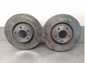 Recambio de disco freno delantero para audi a6 berlina (4f2) 3.0 v6 24v tdi referencia OEM IAM 4F0615301E 09C89511 BREMBO