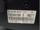 Recambio de cuadro instrumentos para fiat idea (135) 1.3 jtd cat referencia OEM IAM 735364160 5030680000 