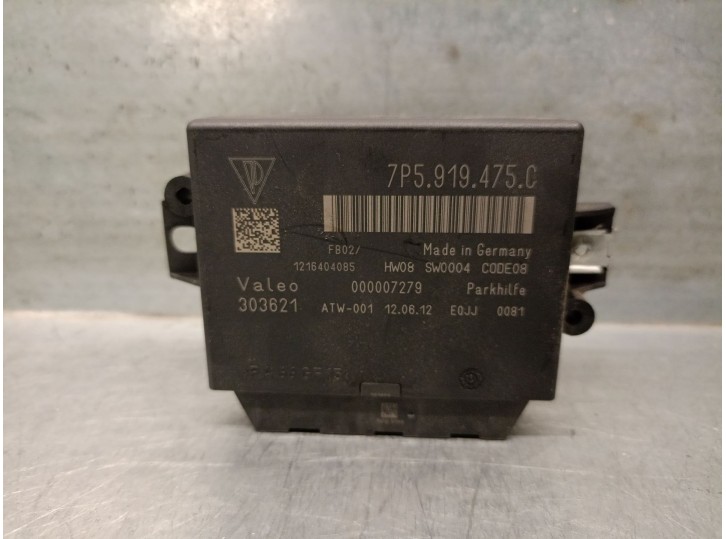 Replacement electronic module for Porsche Cayenne (92A) 3.0 diesel OEM IAM reference 7P5919475C 303621 VALEO