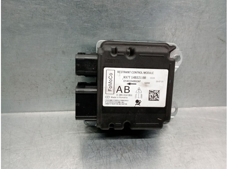 Recambio de centralita airbag para ford focus iv (hn) 1.0 ecoboost mhev referencia OEM IAM KX7T14B321BB  0285014851