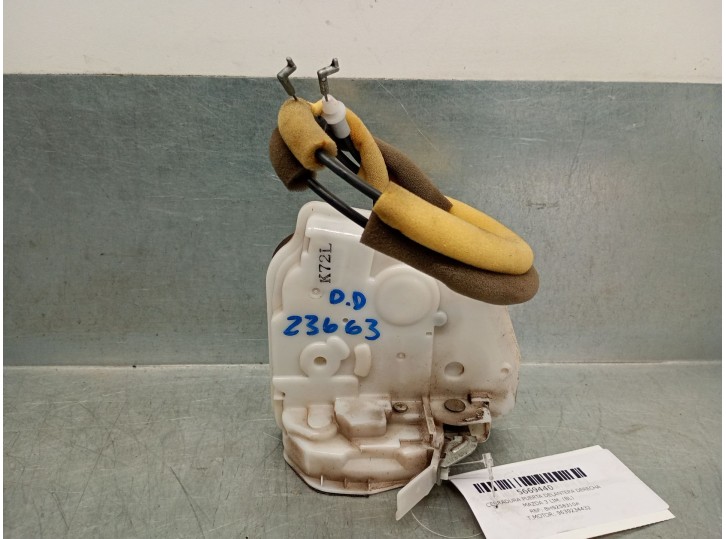 Replacement front right door lock for Mazda 3 lim. (BL) 2.2 turbodiesel cat OEM IAM reference BHS258310A BHS25831