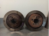 Recambio de disco freno trasero para ford mustang 2.3 ecoboost cat referencia OEM IAM G2MZ2V026AVA 