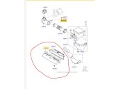 Recambio de molduras delanteras para land rover range rover velar 2.0 diesel cat referencia OEM IAM J8A29H700AB LR094005 