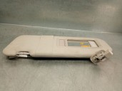 Replacement left sun visor for Mazda 3 Lim. (BL) 2.2 Turbodiesel CAT OEM IAM reference GHR169320B75 GHR169320B75 