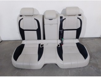 Recambio de asientos traseros para land rover range rover velar 2.0 diesel cat referencia OEM IAM LR094108 CUERO BEIGE Y NEGRO 5