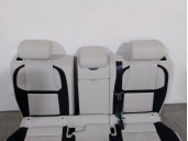 Recambio de asientos traseros para land rover range rover velar 2.0 diesel cat referencia OEM IAM LR094108 CUERO BEIGE Y NEGRO 5