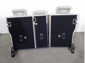 Recambio de asientos traseros para land rover range rover velar 2.0 diesel cat referencia OEM IAM LR094108 CUERO BEIGE Y NEGRO 5