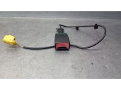 Recambio de enganche cinturon delantero derecho para porsche cayenne (9pa) 3.2 referencia OEM IAM 7L0857778C 95580301600 