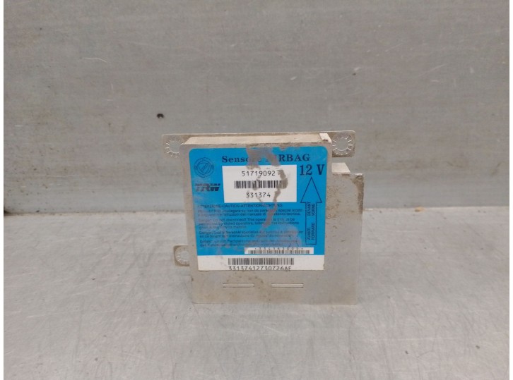 Recambio de centralita airbag para fiat punto berlina (188) 1.3 jtd cat referencia OEM IAM 51719092 51719092 TRW