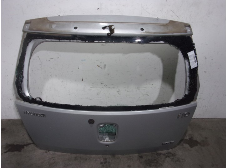 Recambio de porton trasero para hyundai i10 1.2 cat referencia OEM IAM 737000X070 GRIS 5 PUERTAS