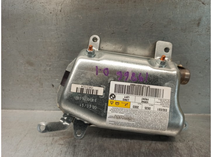 Recambio de airbag lateral delantero izquierdo para bmw serie 5 berlina (e60) 3.0 24v cat referencia OEM IAM 72126963021 