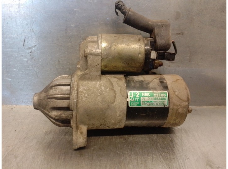 Replacement starter motor for Hyundai Coupe (J2) 2.0 16V CAT OEM IAM reference 3610023100 M53486 MANDO