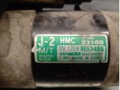 Replacement starter motor for Hyundai Coupe (J2) 2.0 16V CAT OEM IAM reference 3610023100 M53486 REMOTE