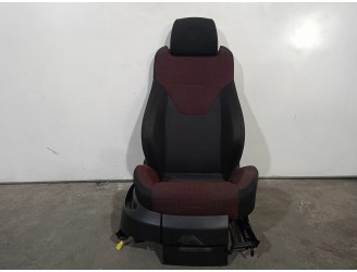 Recambio de asiento delantero derecho para seat toledo (5p2) 2.0 tdi referencia OEM IAM 5P0881375E TELA NEGRA 5 PUERTAS