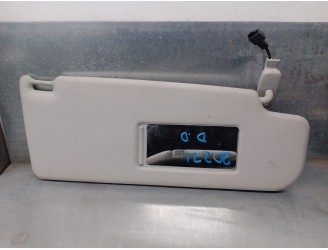 Recambio de parasol derecho para seat toledo (5p2) 2.0 tdi referencia OEM IAM 5P0857552A 2 PINES