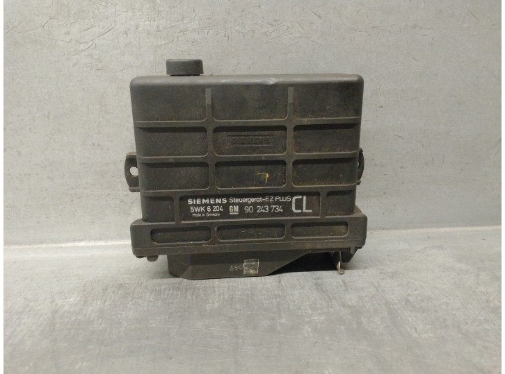Recambio de centralita motor uce para opel kadett e 1.6 referencia OEM IAM 90243734 5WK6204 SIEMENS