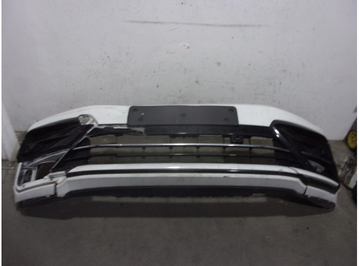 Recambio de paragolpes delantero para volkswagen tiguan 2.0 tdi referencia OEM IAM 5NA807217AB BLANCO 