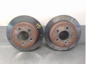 Recambio de disco freno trasero para chrysler voyager (rg) 2.4 cat referencia OEM IAM 4721023AE 