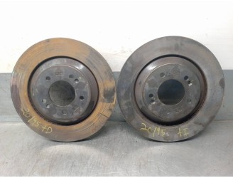 Recambio de disco freno trasero para hyundai i30 (pde, pd, pden) 2.0 n referencia OEM IAM 58411S0300 