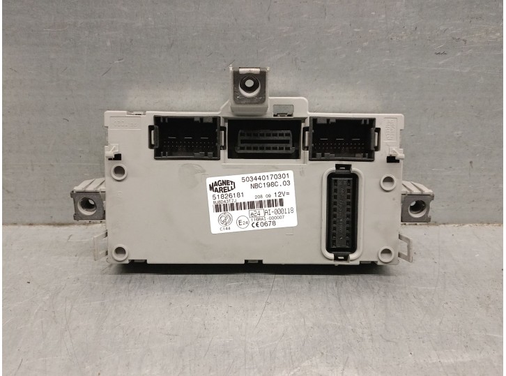 Recambio de modulo electronico para fiat bravo (198) 1.9 8v jtd cat referencia OEM IAM 51826181  MAGNETI