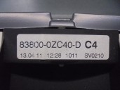 Recambio de cuadro instrumentos para toyota auris 1.6 16v cat referencia OEM IAM 838000ZC40 838000ZC40D 