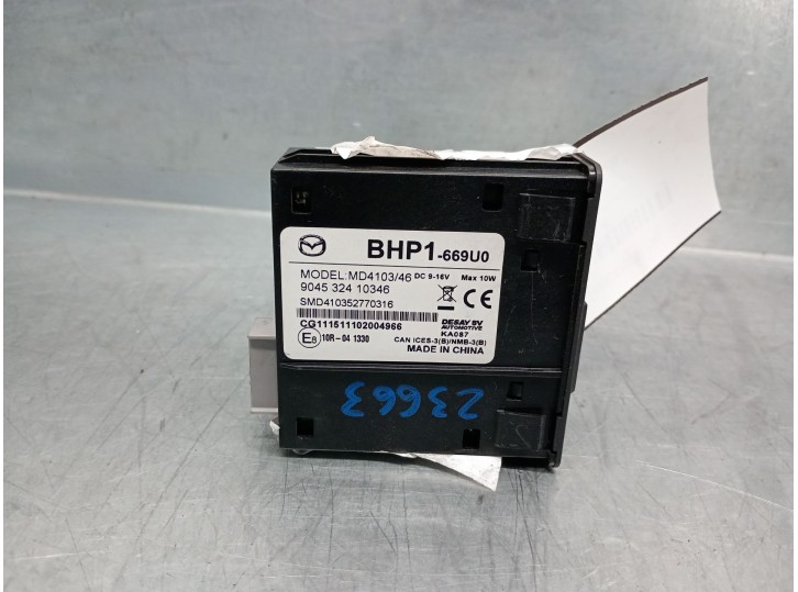 Recambio de modulo electronico para mazda 3 lim. (bl) 2.2 turbodiesel cat referencia OEM IAM BHP1669U0  