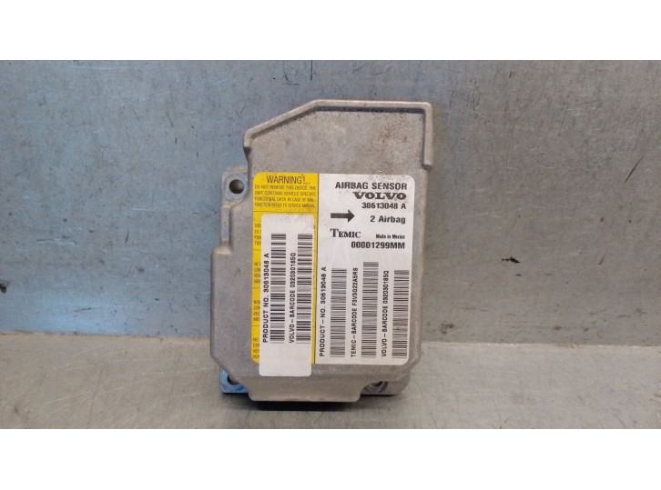 Recambio de centralita airbag para volvo s40 berlina 1.8 cat (1834 cm3) referencia OEM IAM 30613048A 30613048 