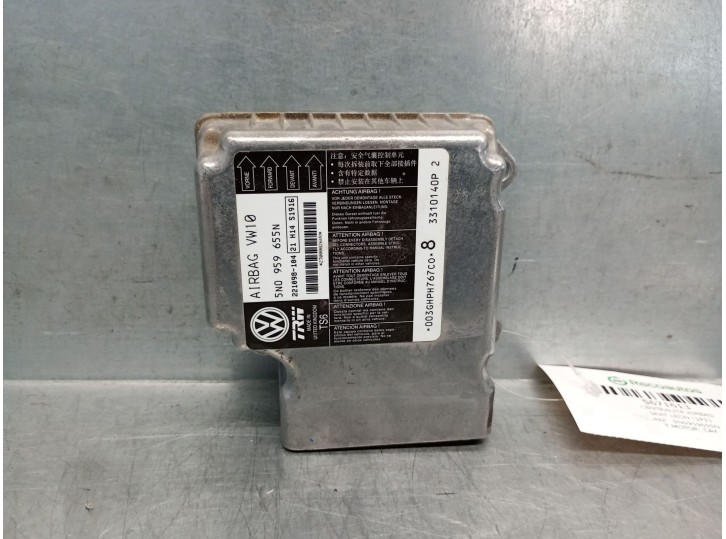 Recambio de centralita airbag para seat leon (1p1) 1.6 tdi referencia OEM IAM 5N0959655N  221098104 TRW