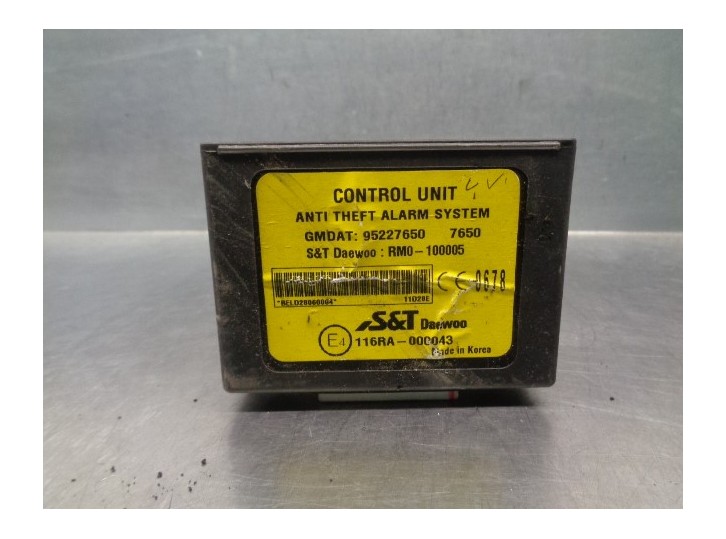 Recambio de modulo electronico para chevrolet aveo 1.4 cat referencia OEM IAM 95227650  