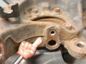 Recambio de mangueta trasera izquierda para mazda cx-5 2.2 turbodiesel cat referencia OEM IAM KD352612XB KD352612XB 