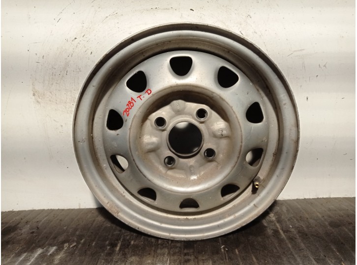 Recambio de llanta para skoda felicia berlina ( 791) 1.3 referencia OEM IAM 6U0601027A R1341/2JX13HET38 HIERRO