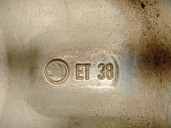 Recambio de llanta para skoda felicia berlina ( 791) 1.3 referencia OEM IAM 6U0601027A R1341/2JX13HET38 HIERRO