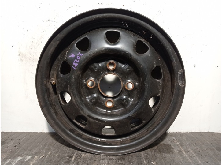 Recambio de llanta para skoda felicia berlina ( 791) 1.3 referencia OEM IAM 6U0601027A R1341/2JX13HET38 HIERRO