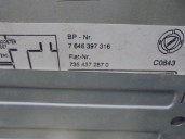 Recambio de sistema audio / radio cd para lancia ypsilon (101) 1.3 jtd 16v referencia OEM IAM 7354372870 7646397316 