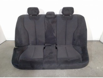 Recambio de asientos traseros para bmw serie 3 lim. (f30) 2.0 16v turbodiesel referencia OEM IAM 4929613 TELA NEGRA Y AZUL OSCUR