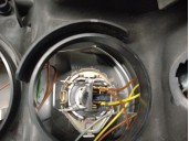 Replacement right headlight for Renault Espace IV (JK0) Grand Espace Dynamique OEM IAM reference 7701053980 5 DOORS