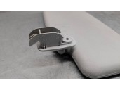 Recambio de parasol derecho para seat leon (1m1) 1.6 16v referencia OEM IAM 3B0857552AK 