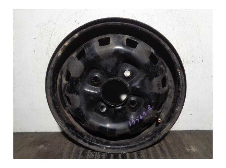 Recambio de llanta para hyundai atos prime (mx) 1.0 cat referencia OEM IAM 5291002450 R134BX13CH46 HIERRO