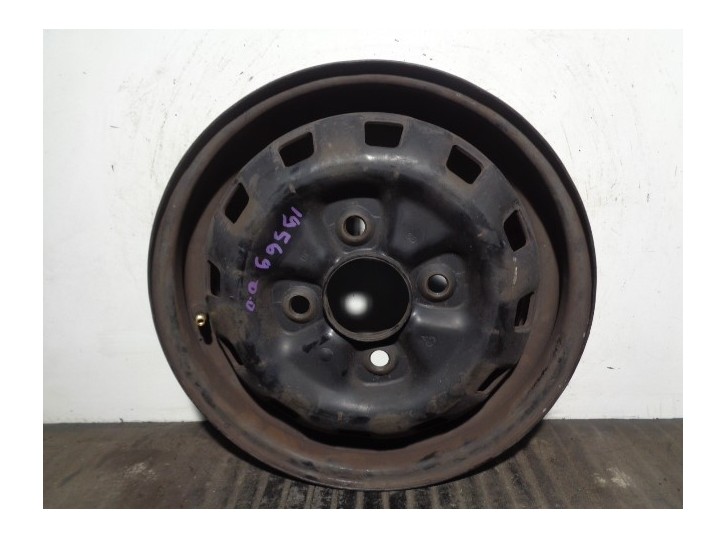 Recambio de llanta para hyundai atos prime (mx) 1.0 cat referencia OEM IAM 5291002450 R134BX13CH46 HIERRO