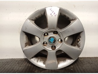 Recambio de llanta para skoda octavia berlina (1z3) 1.9 tdi dpf referencia OEM IAM 1Z0601025P R1661/2JX16H2ET50 ALUMINIO 6P