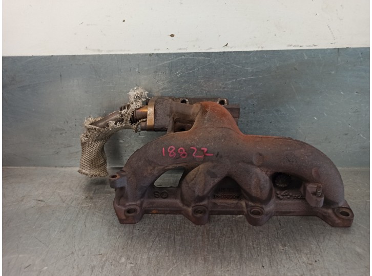 Recambio de colector escape para fiat doblo cargo (223) 1.9 jtd cat referencia OEM IAM 46530748  