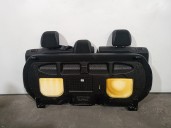Recambio de asientos traseros para citroën ds3 1.2 12v e-thp referencia OEM IAM 8925L6 TELA Y CUERO NEGRO 3 PUERTAS