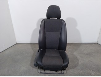 Recambio de asiento delantero derecho para volvo xc90 2.5 20v turbo cat referencia OEM IAM 39895138 CUERO NEGRO Y TELA GRIS 5 PU
