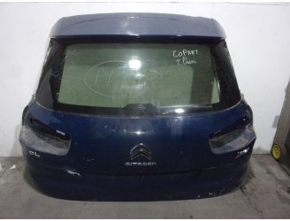 Recambio de porton trasero para citroën c4 picasso referencia OEM IAM 1609347780 AZUL 5 PUERTAS