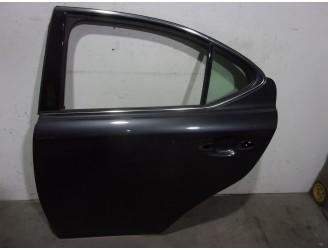Recambio de puerta trasera izquierda para lexus is 200 (ds2/is2) d-cat referencia OEM IAM 6700453040 GRIS OSCURO 4 PUERTAS